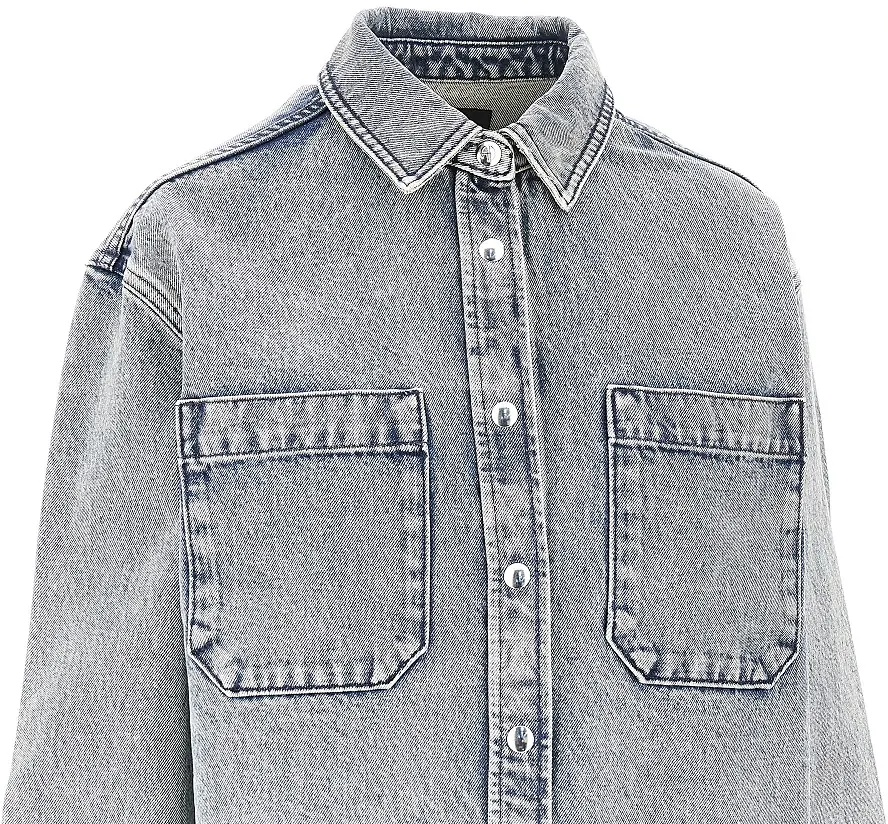 Camasa 'Samy' denim shirt - Img 2