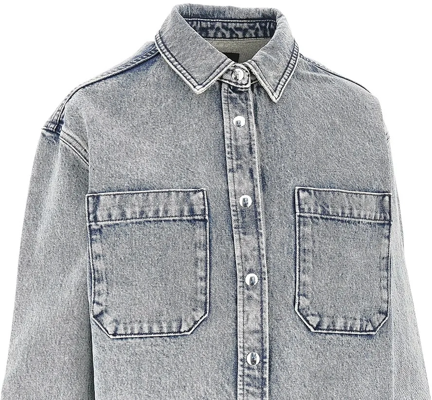 Camasa 'Samy' denim shirt - Img 2
