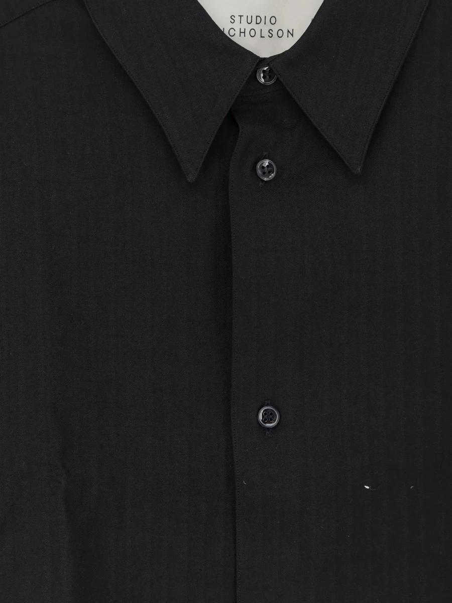 Camasa STUDIO NICHOLSON neagra - Img 3