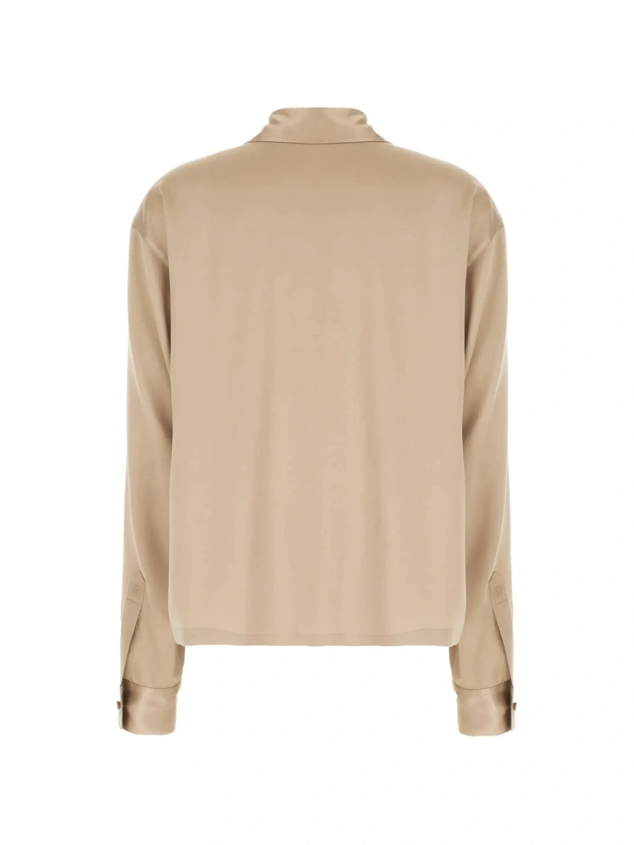 Camasa Tom Ford bej din matase - Img 4