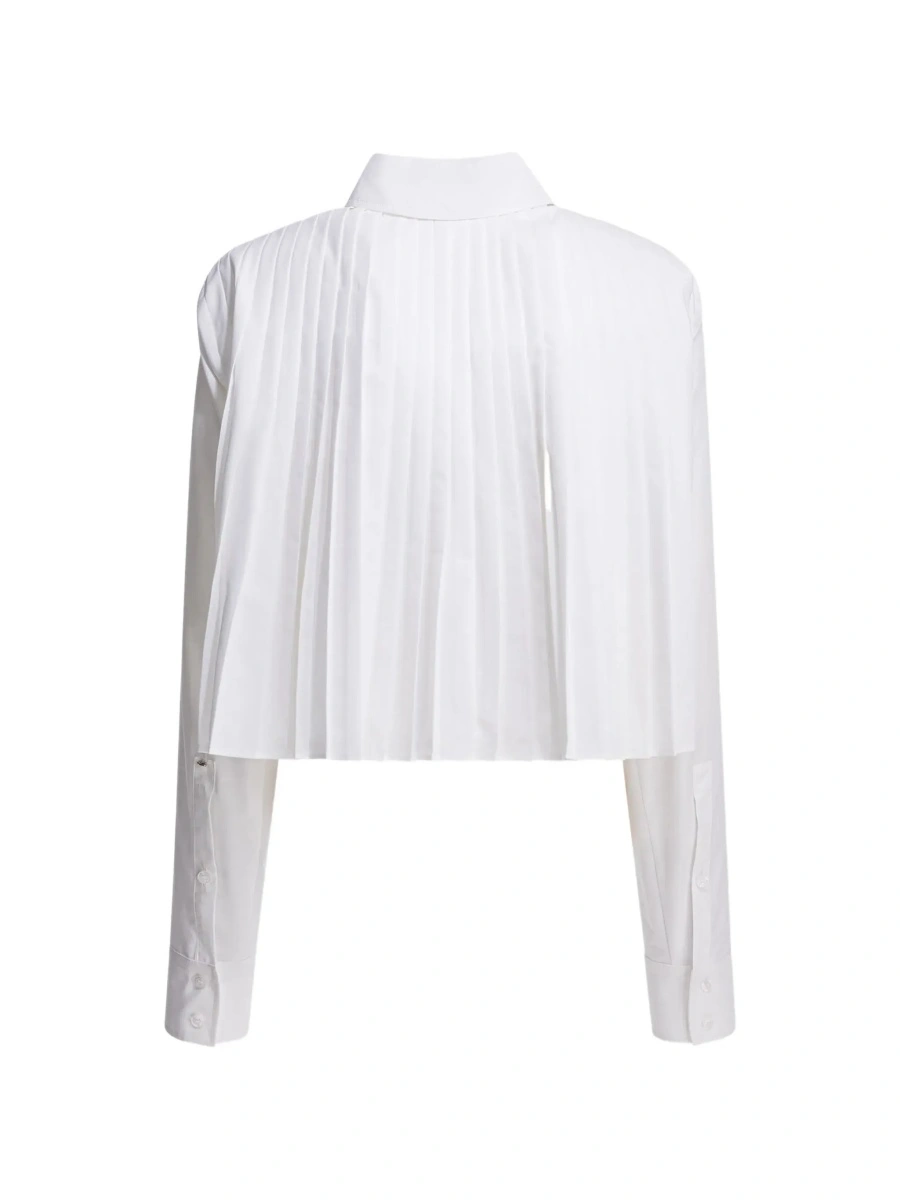 Camasi Cotton shirt with pleated back - Img 5