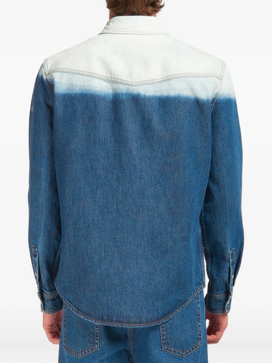 Camasi Dip-dye denim Shirt - Img 4