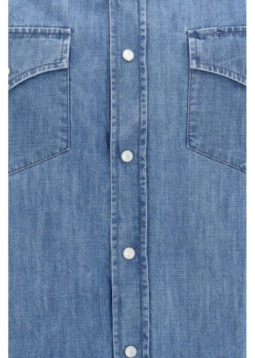 Camasi Easy Fit lightweight denim Shirt - Img 3