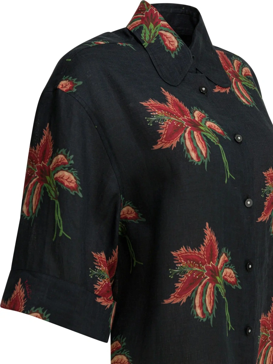 Camasi Linen floral shirt - Img 4
