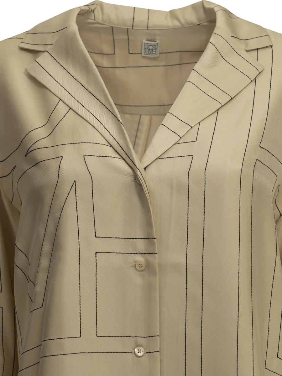 Camasi TOTÊME "Monogram" Casual Shirt - Img 3