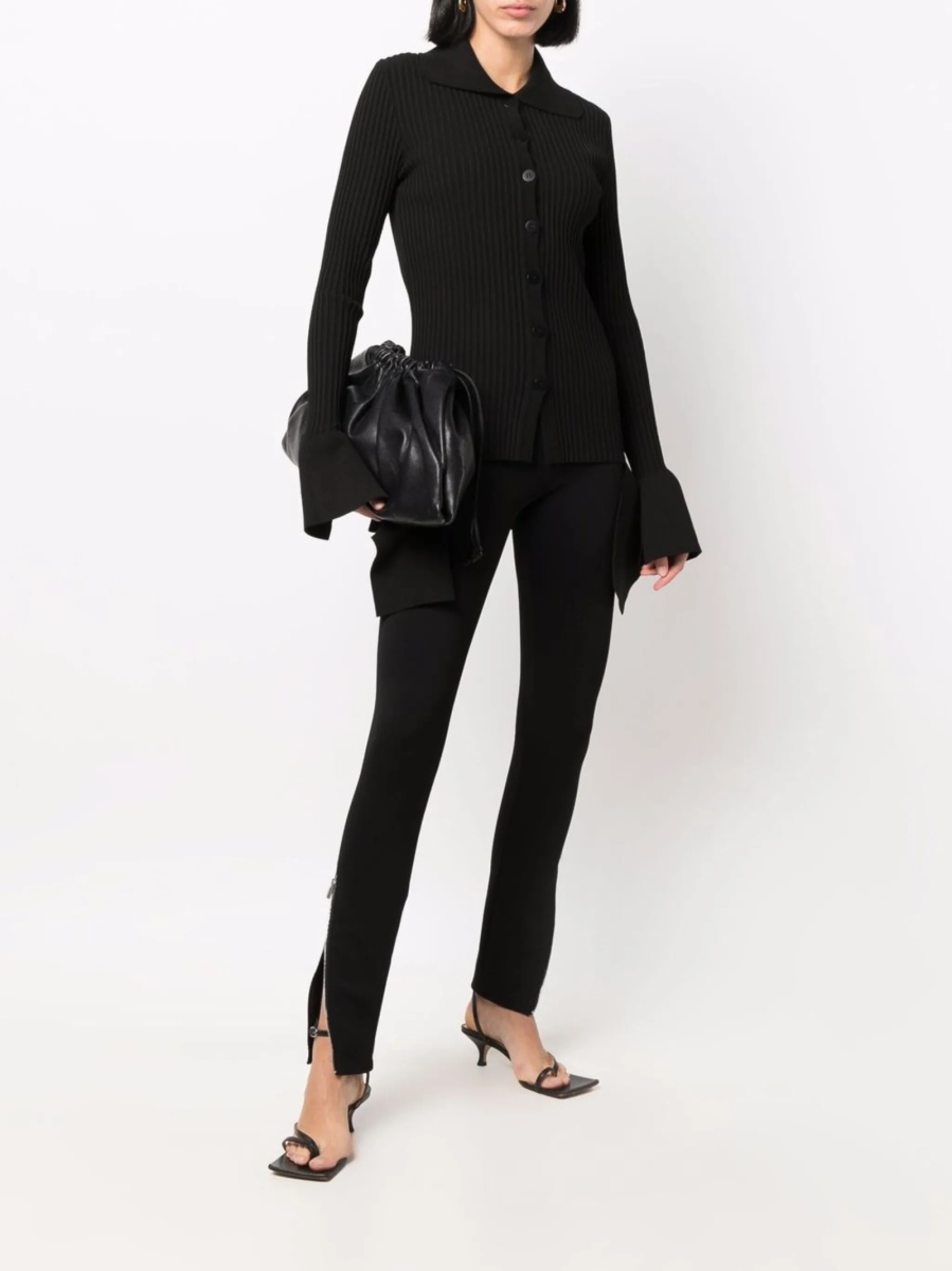 Cardigan ANDREADAMO negru - Img 2