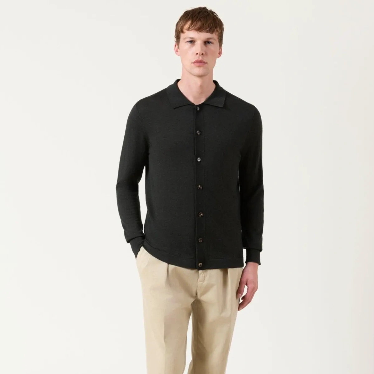 Cardigan Autore Merino Wool Cardigan - Img 2