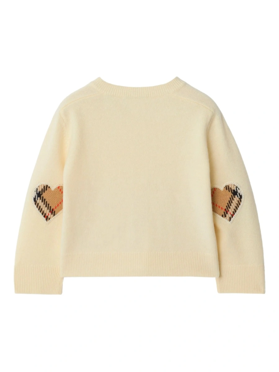Cardigan Burberry neutru - Img 2