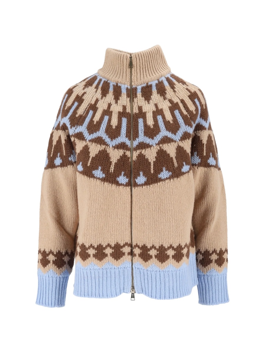 Cardigan Ermanno Scervino neutru din lana - Img 2