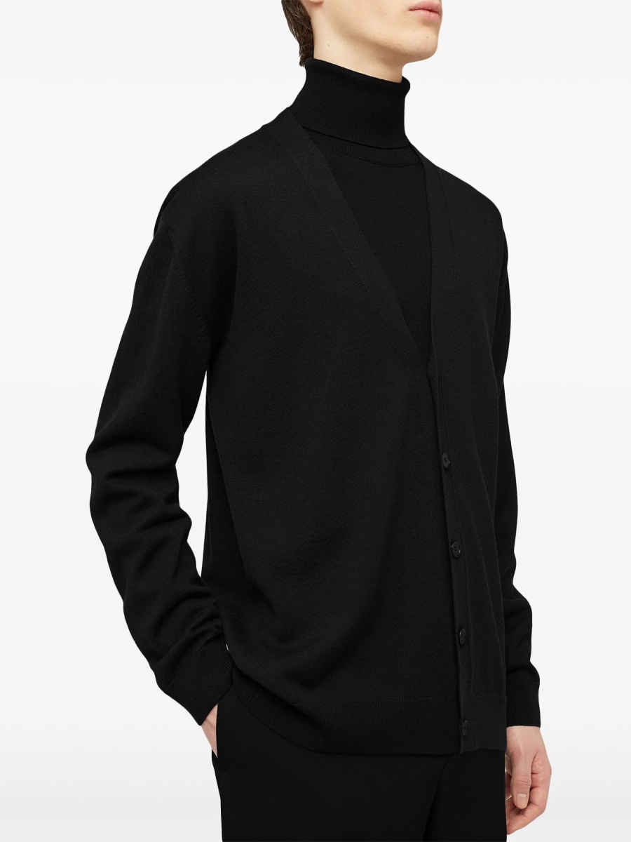 Cardigan Jil Sander negru - Img 3