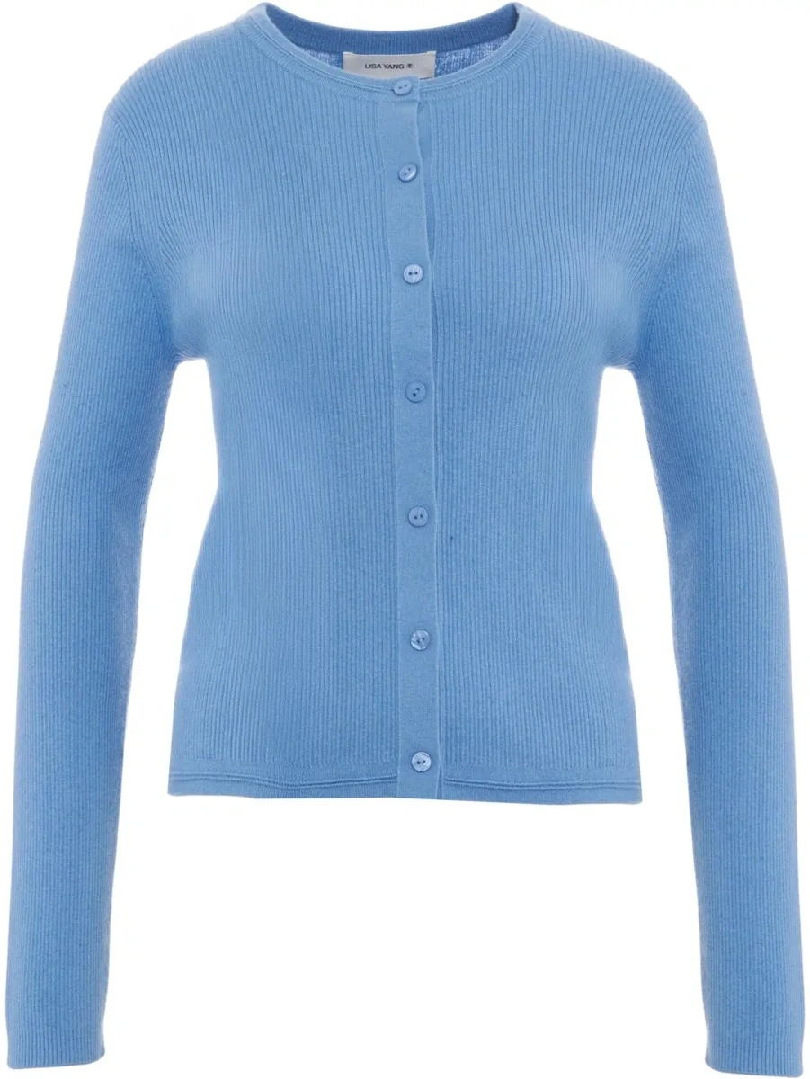 Cardigan Lisa Yang albastru - Img 2