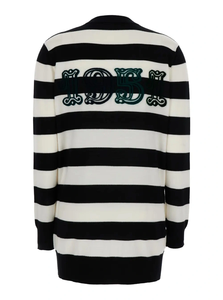 Cardigan Max Mara alb din lana - Img 2