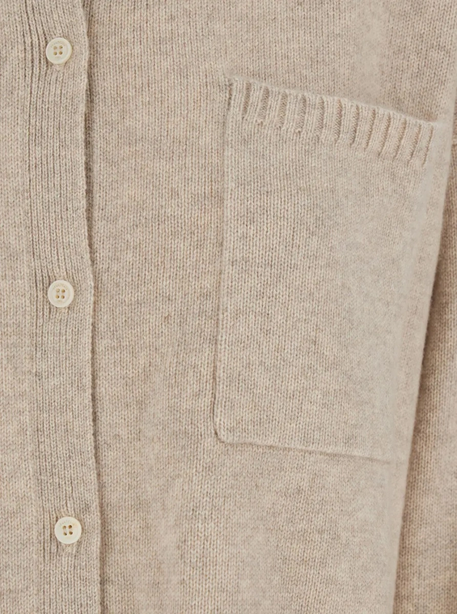 Cardigan Max Mara bej din casmir - Img 3
