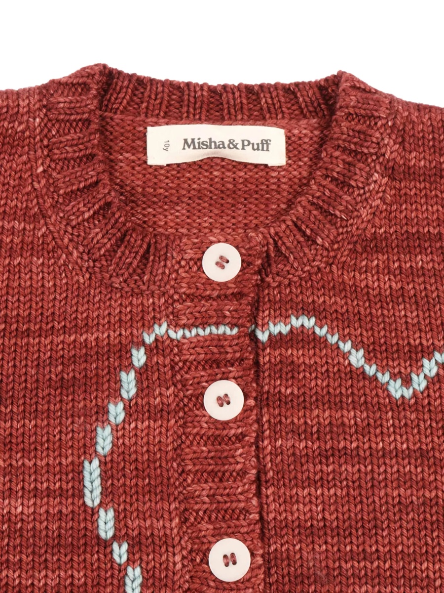 Cardigan MISHA &amp; PUFF rosu - Img 3