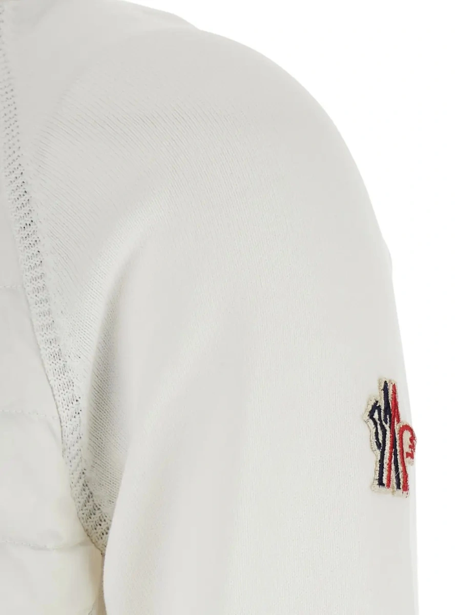 Cardigan Moncler Grenoble alb - Img 3