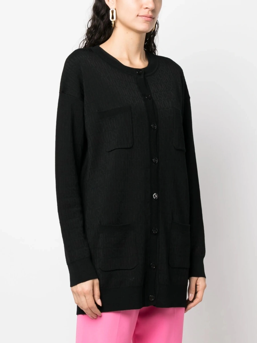 Cardigan Moschino negru - Img 3