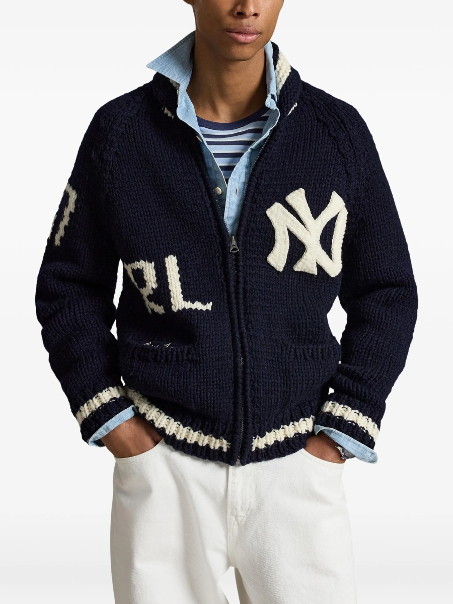 Cardigan Ralph Lauren albastru - Img 2