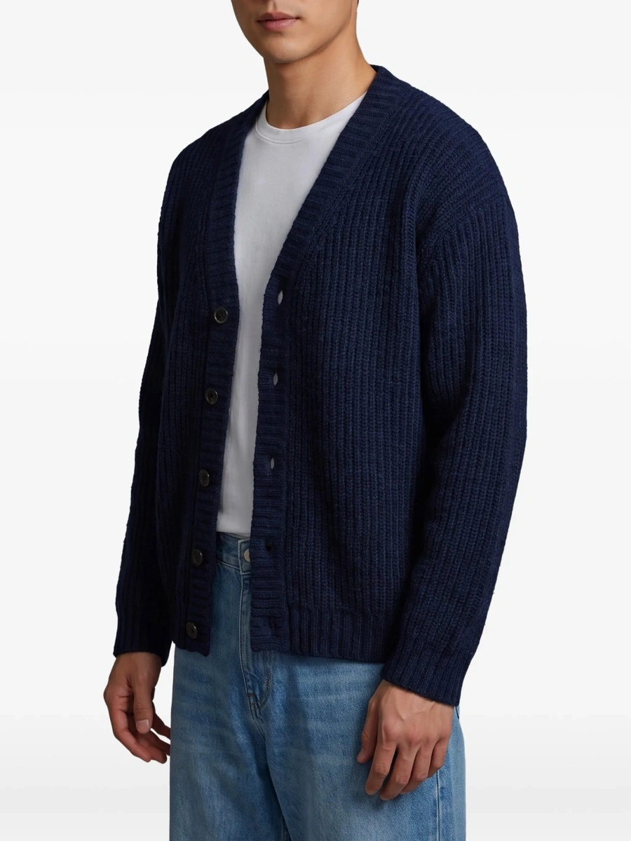 Cardigan Roberto Collina albastru - Img 2