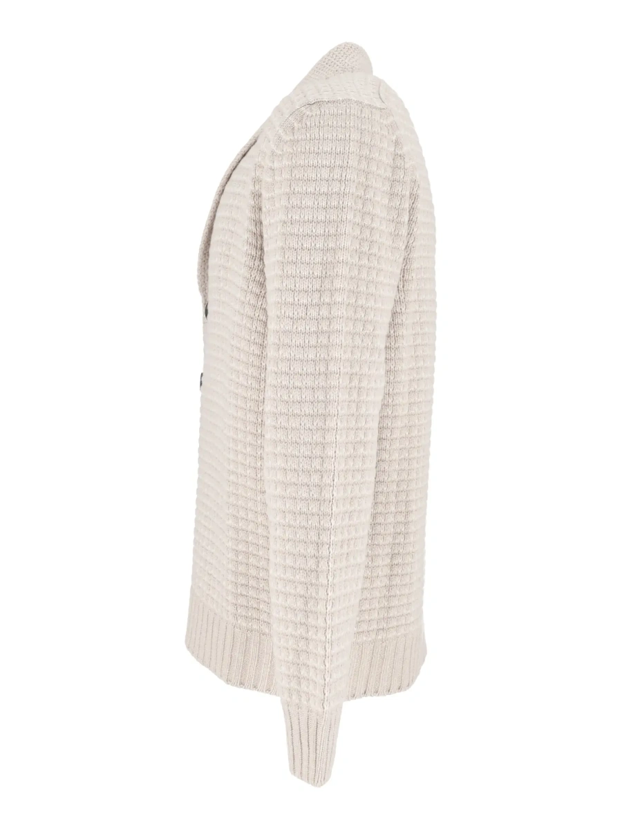 Cardigan Shawl-collar knit cardigan - Img 2