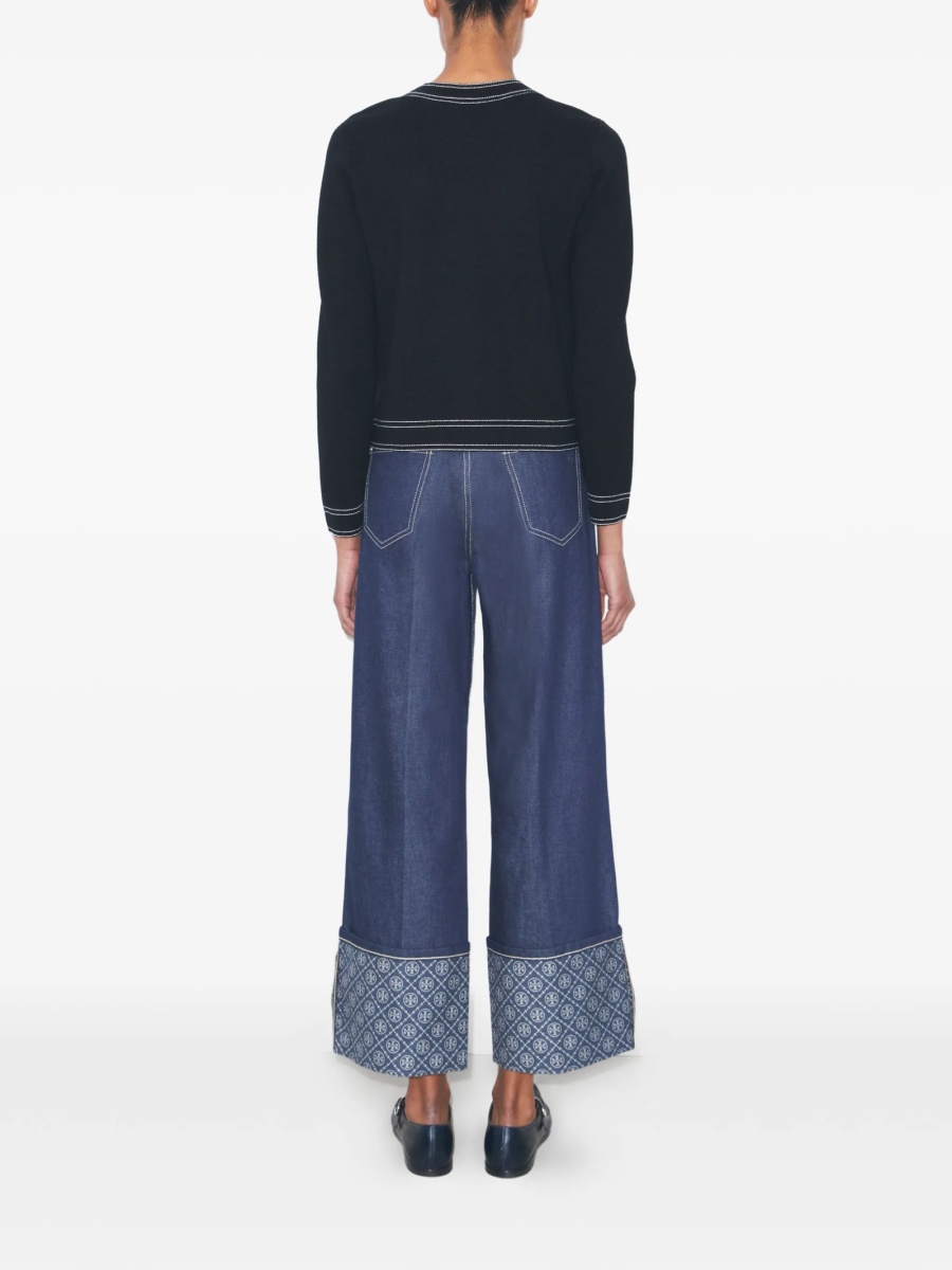 Cardigan Tory Burch negru - Img 3