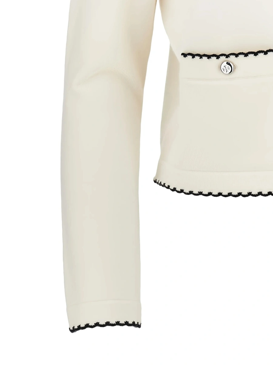 Cardigan Tory Burch neutru - Img 2