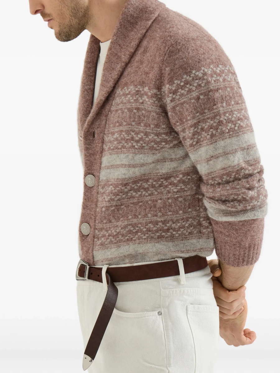 Cardigan V-neck button Cardigan - Img 7