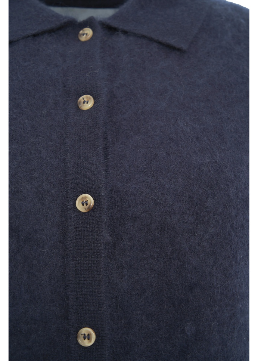 Cardigane Cashmere cardigan 'Brushed' - Img 4