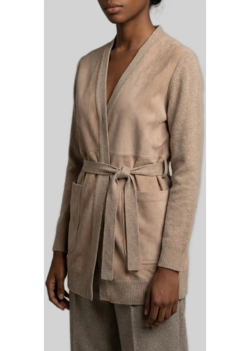 Cardigane Oliveto Cardigan In Wool And Cashmere - Img 2