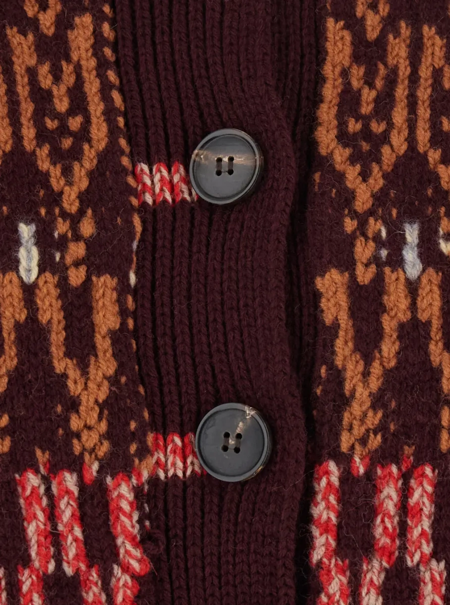 Cardigane TEDA Cardigan with long sleeves in Tech Fabric multicolor unisex - Img 3