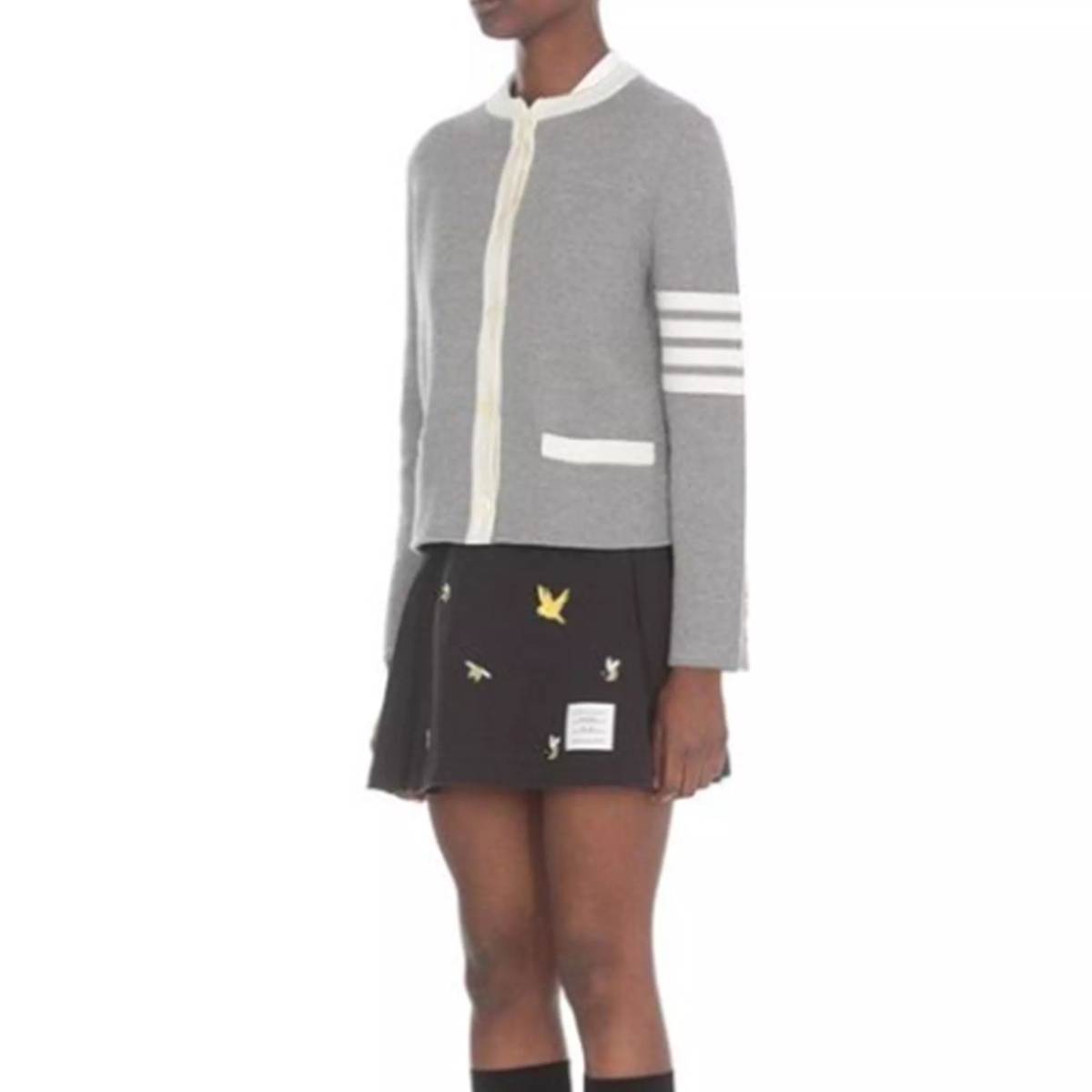 Cardigane Thom Browne 4- Bar Wool Cardigan - Img 2