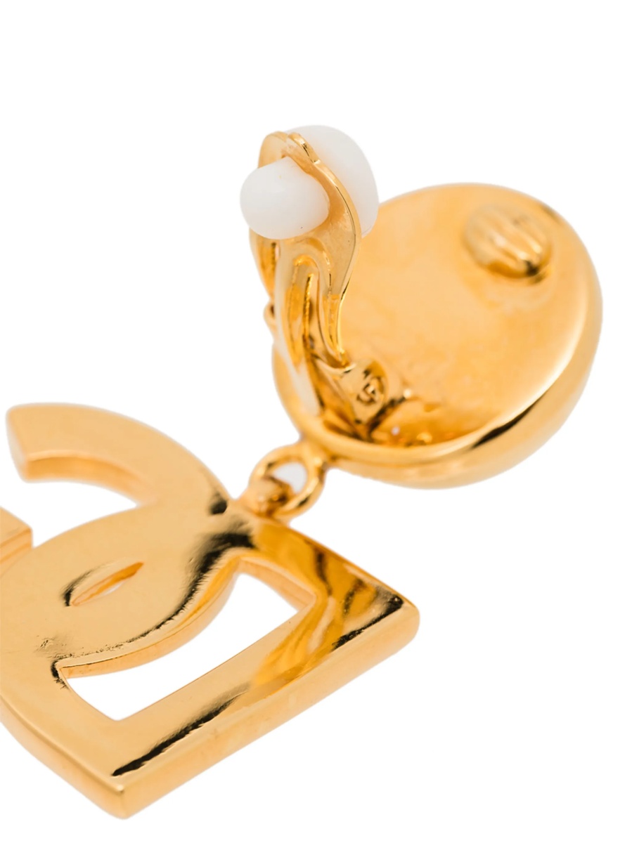 Cercei Dolce &amp; Gabbana DG Logo aurii - Img 3