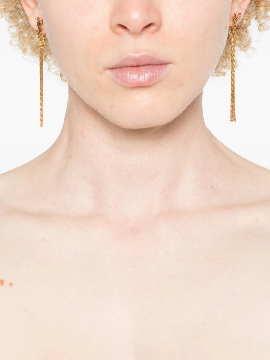Cercei Saint Laurent aurii - Img 2