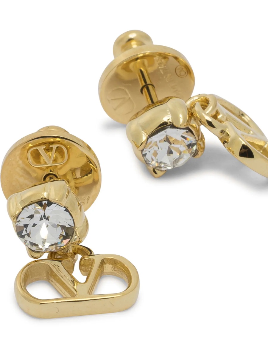 Cercei "VLogo Signature with Swarovski®" Pin Earrings - Img 2