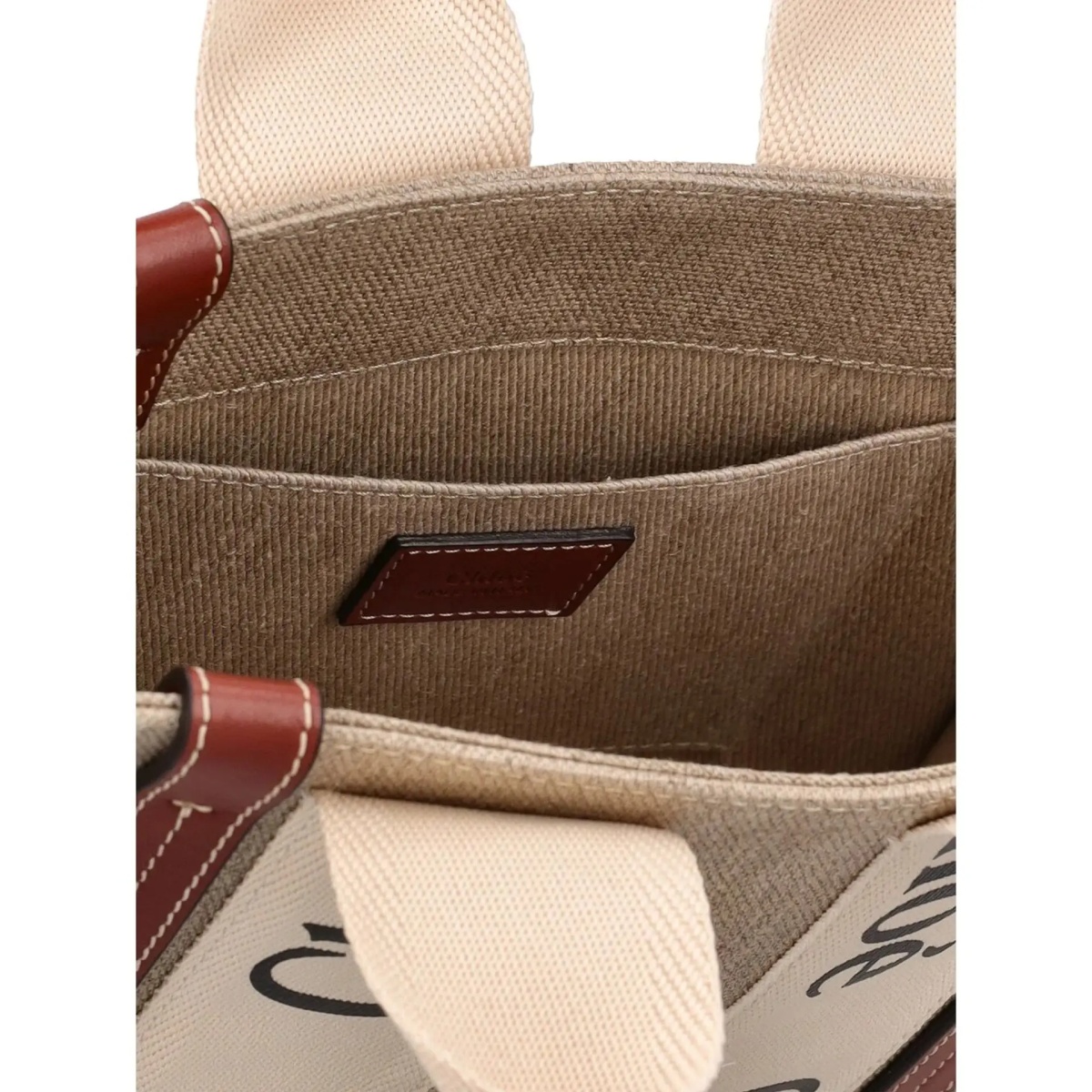 Chloe' Woody Small Tote Bag - Img 3