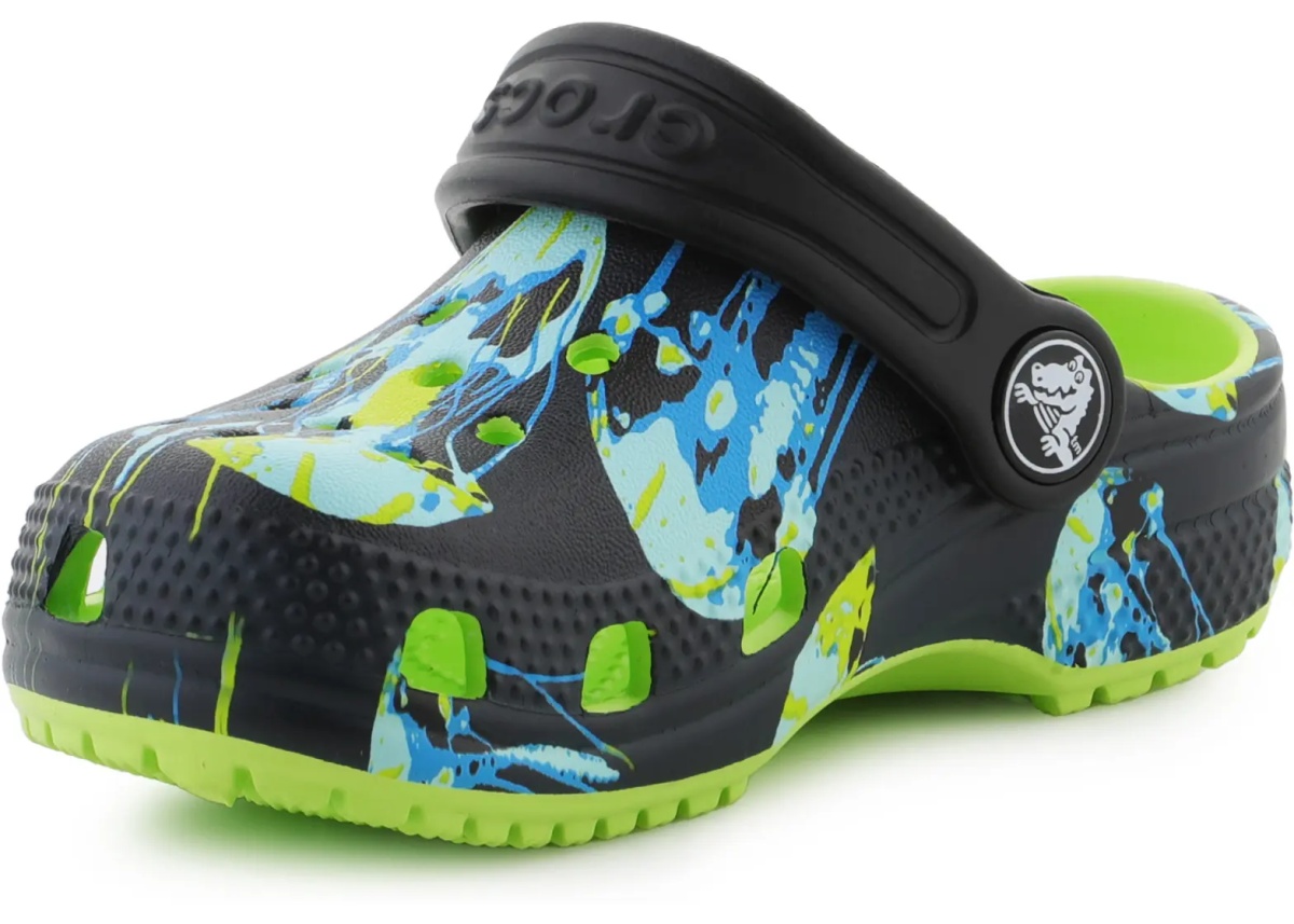 Classic Meta Scape Clog T Limeade/Multi - Img 3