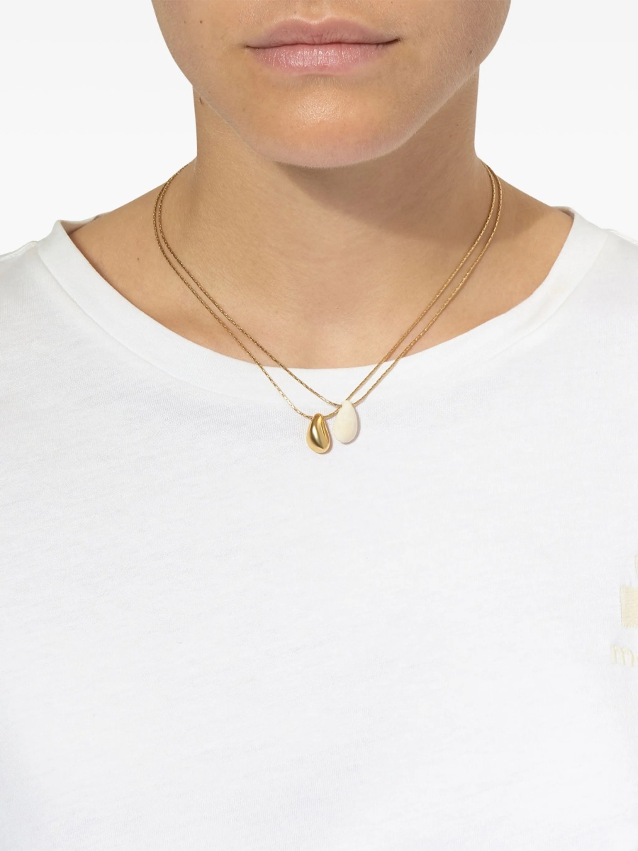 Colier Isabel Marant auriu - Img 2