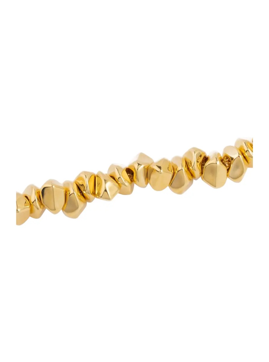 Coliere Necklace 'LACE SMALL STONE' with Elegant Design in Gold Metal for Women - Img 2