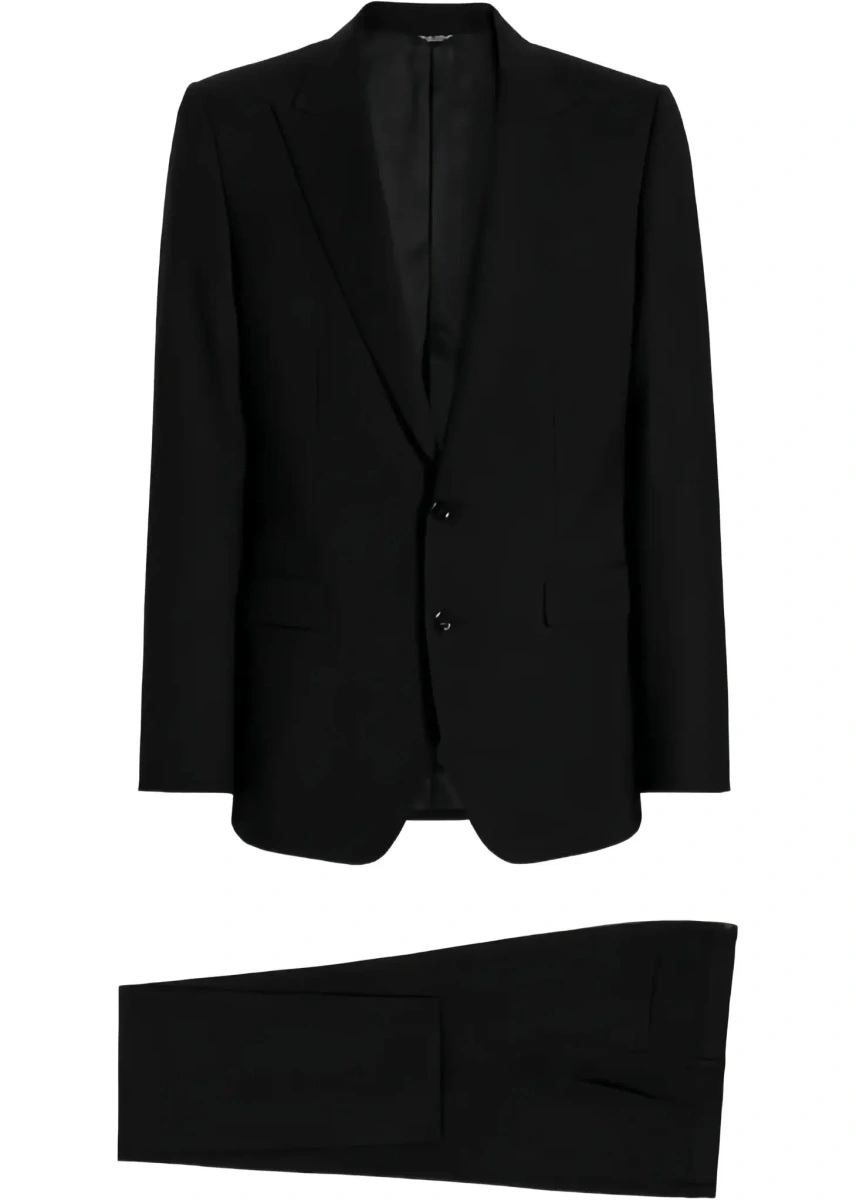Costum Martini Light single-breasted wool gabardine Suit - Img 6