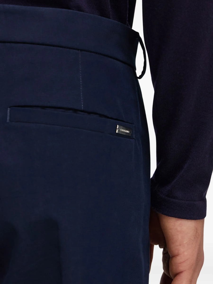 Cotton and cashmere chinos Pants - Img 7