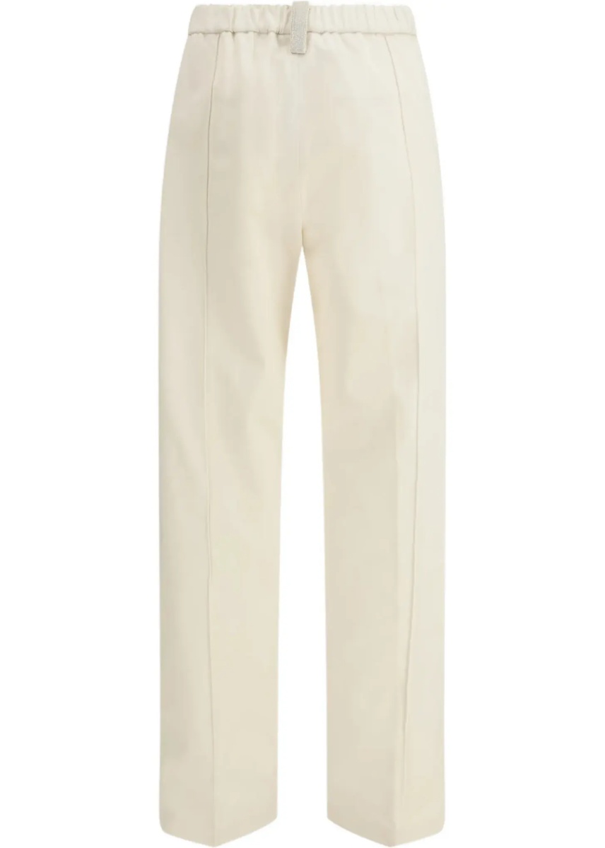 Cotton gabardine Trousers - Img 2