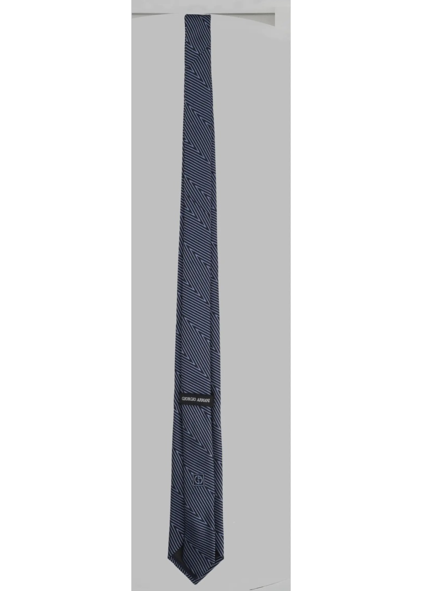 Cravate Cravatta In Seta Jacquard - Img 2