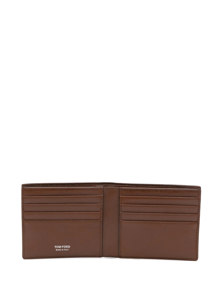 Crocodile print leather wallet - Img 3