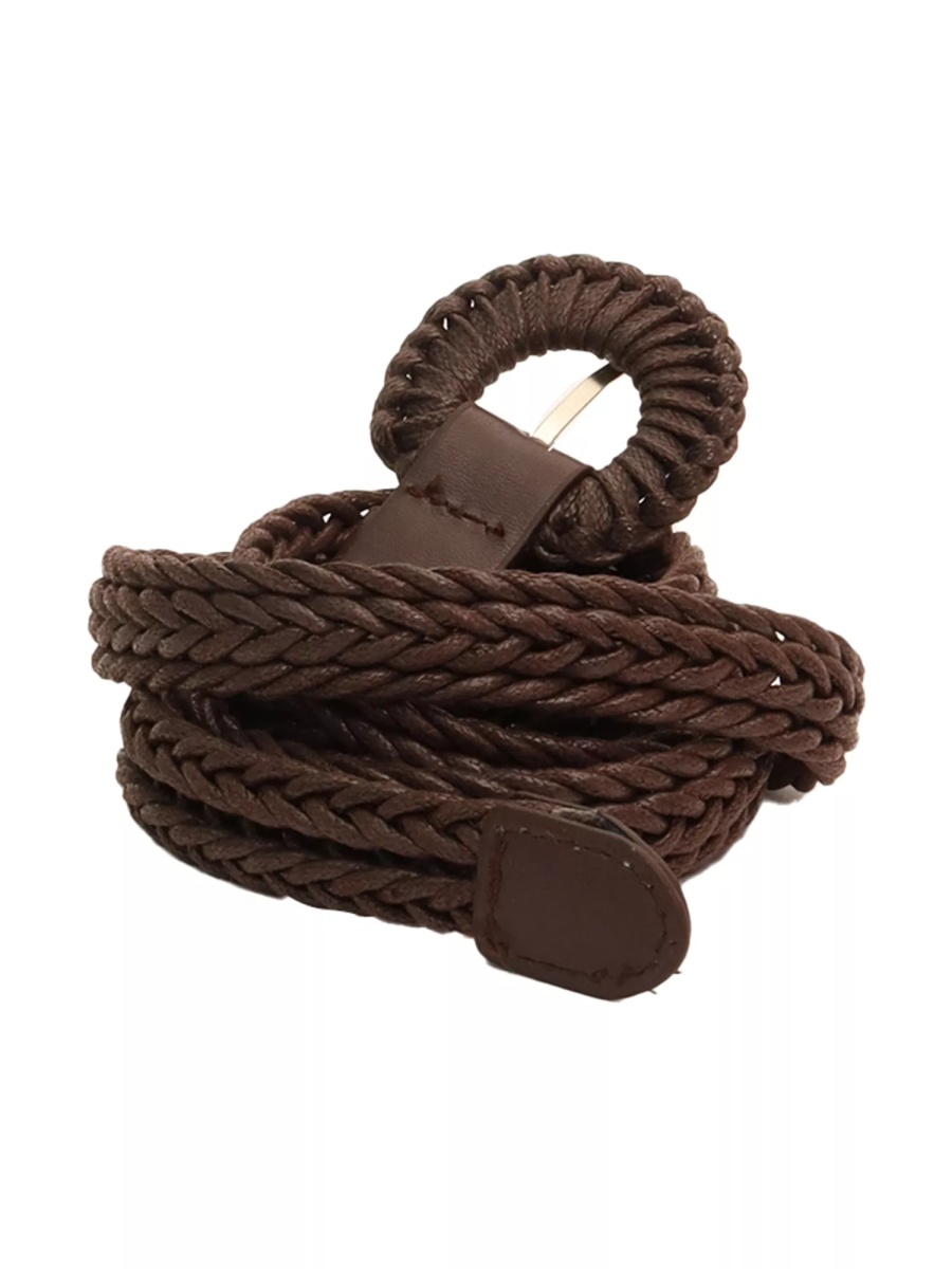 Curea BRAIDED BROWN BELT - Img 2