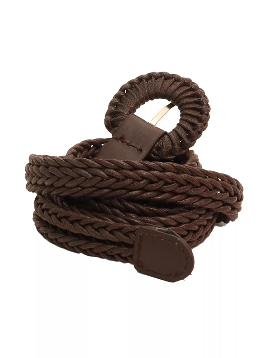 Curea BRAIDED BROWN BELT - Img 2