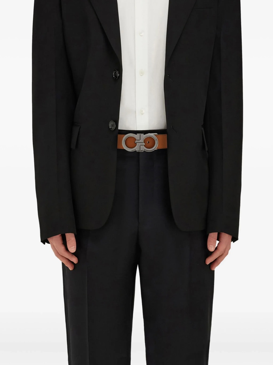Curea Reversible and adjustable Gancini Belt - Img 4