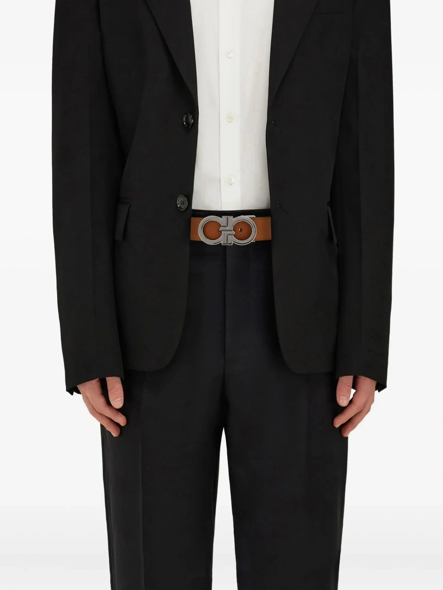 Curea Reversible and adjustable Gancini Belt - Img 4