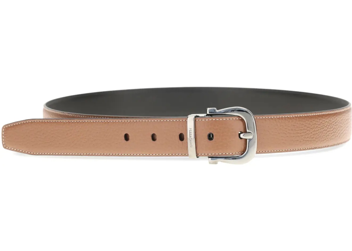 Curea Reversible and adjustable Gancini Belt - Img 2
