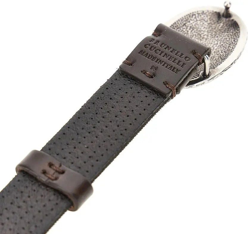 Curea Texture leather belt - Img 3