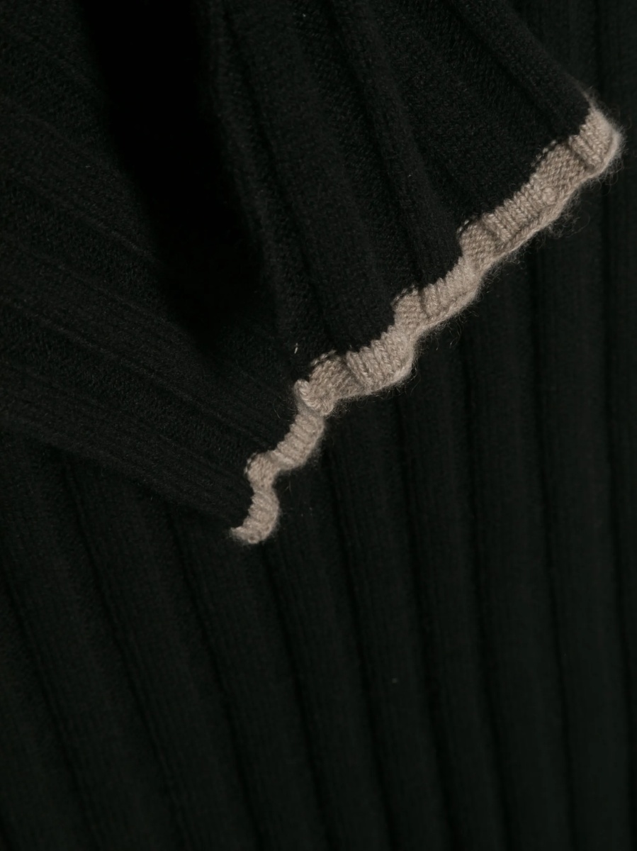 Esarfa Brunello Cucinelli neagra - Img 3