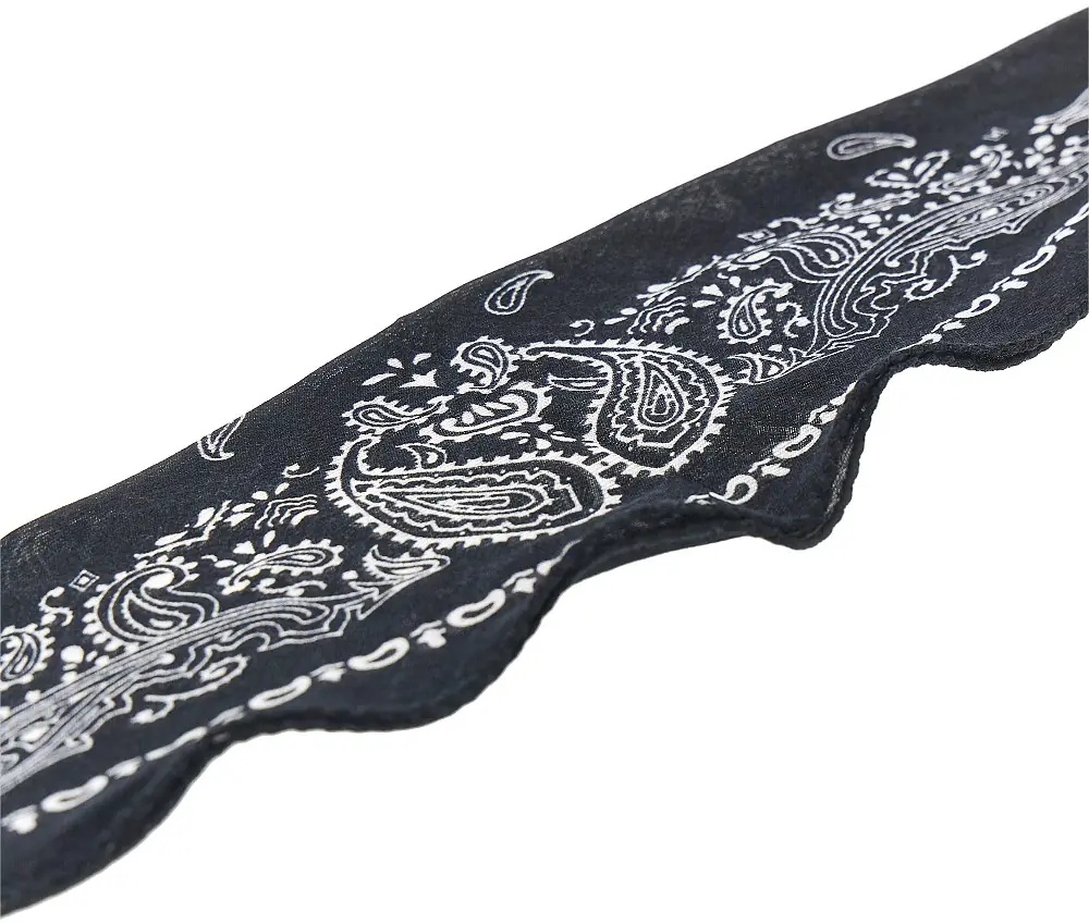 Esarfa Cashmere-blend scarf with Bandana motif - Img 2